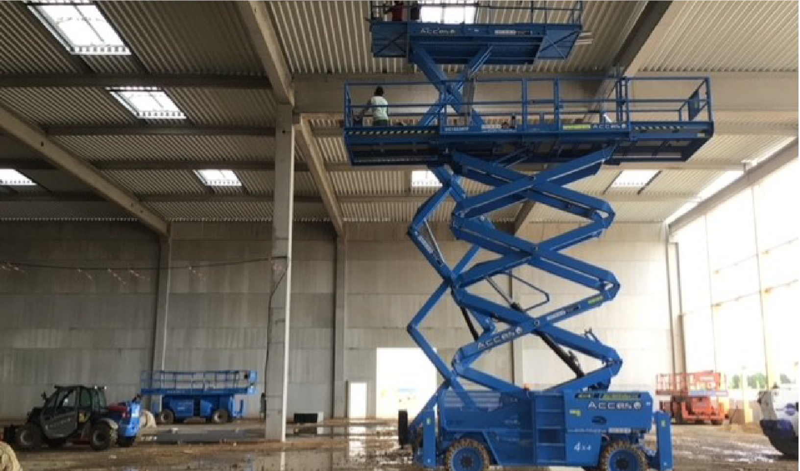 Chantier du parc d'activités porte de Touraine à AUTRECHE (37).