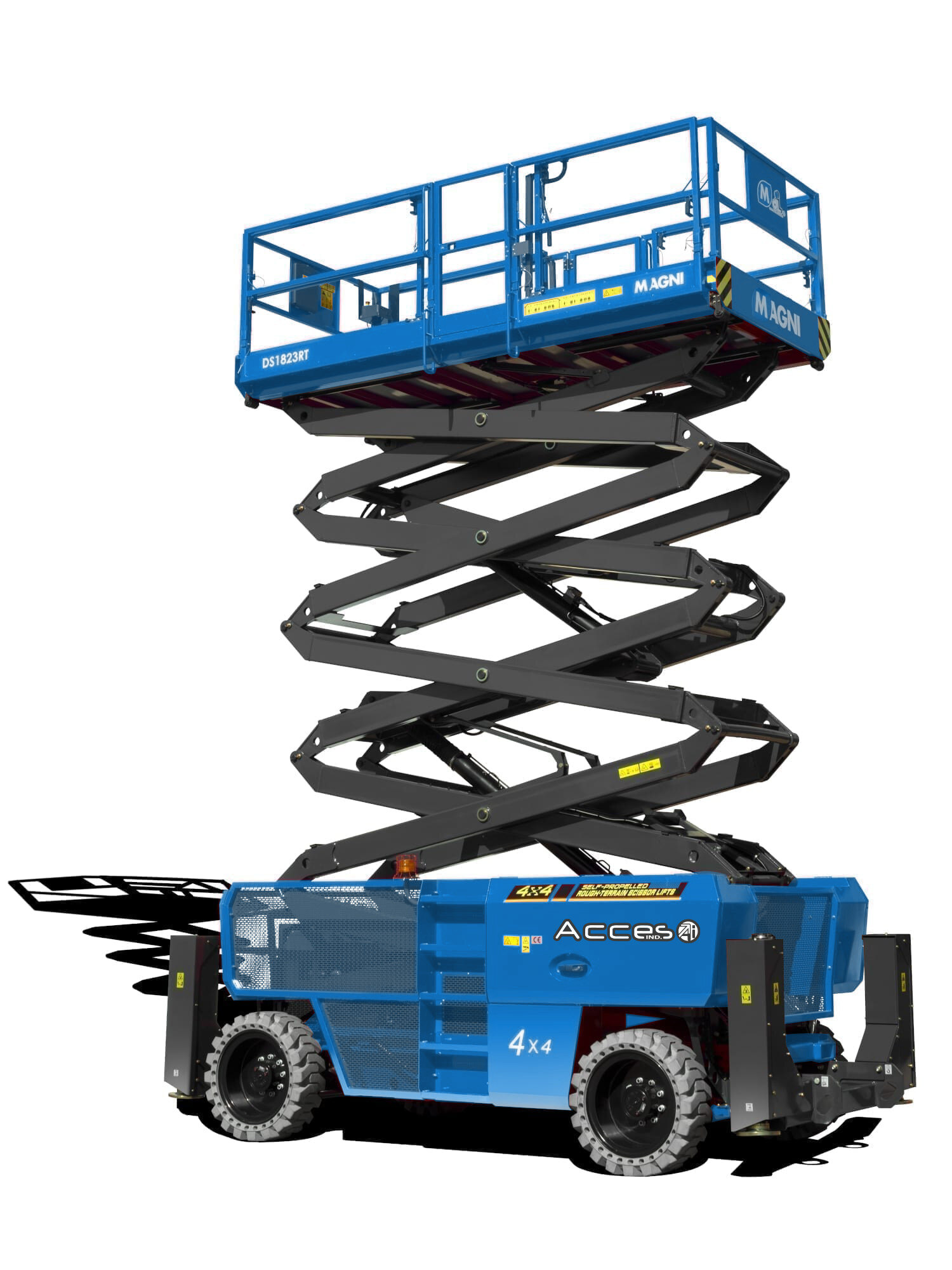 MAGNI DS 1823 RT | Nacelle ciseau diesel 18 m