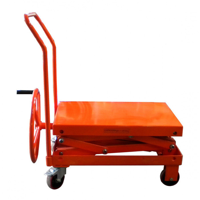 STOCKMAN SBV500 | Table élévatrice manuelle a manivelle 250 kg